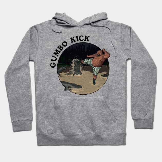 Gumbo Kick Hoodie by DeathAnarchy